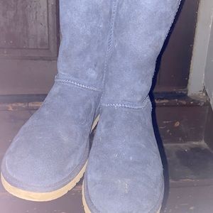 Navy blue UGG boots